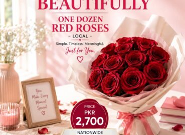 Express Your Love with 12 Fresh Red Roses from GiftWifts by Leopards